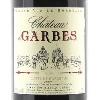 Vin Bordeaux Rouge 2020 Château des Judes